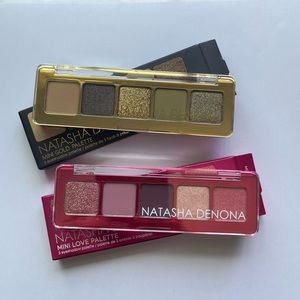 Natasha Dedona Mini Gold and Mini Love palettes bundle